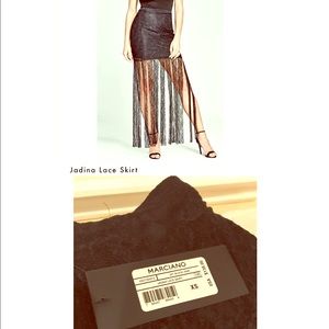 Lace Skirt Jet Black